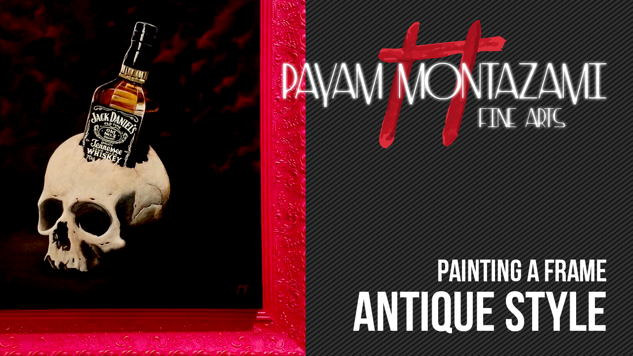 How to give a frame an antique look How to give a frame an antique look